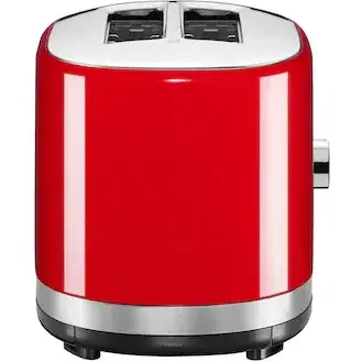 Toaster KitchenAid, 1200 W, 2 sloturi, control manual, Rosu
