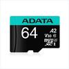 A-Data Card de memorie ADATA PremierPRO, MicroSDXC, 64GB, UHS-I U3 + Adaptor