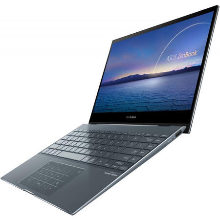Ultrabook ASUS 13.3'' ZenBook Flip 13 UX363EA, FHD Touch, Intel Core i5-1135G7, 8GB DDR4, 512GB SSD, Intel Iris Xe, Win 10 Pro, Pine Grey