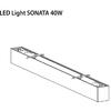 2R Lampa Led Sonata, 40W, IP20, 230V, lumina neutra (4000K), 4300 lumeni, unghi de iluminat 110, Include kit de suspensie, culoare neagra