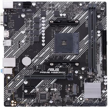 Placa de baza Asus PRIME A520M-K, Socket AM4