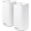 Asus dual-band whole home Mesh ZENwifi system, CD6 2 pack; white, AC1500