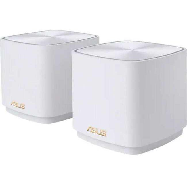 Asus dual-band large home Mesh ZENwifi system, XD4 2 pack; white