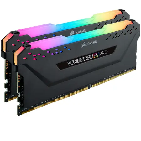 Memorie DDR4 VENGEANCE® RGB PRO 16GB (2 x 8GB) DDR4 DRAM 3600MHz CL18