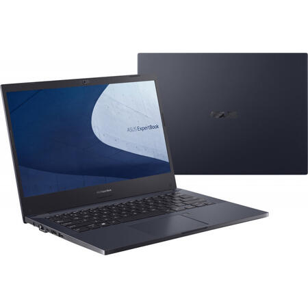 Laptop ASUS 14'' ExpertBook P2 P2451FA, FHD, Intel Core i5-10210U, 8GB DDR4, 512GB SSD, GMA UHD, Win 10 Pro, Black