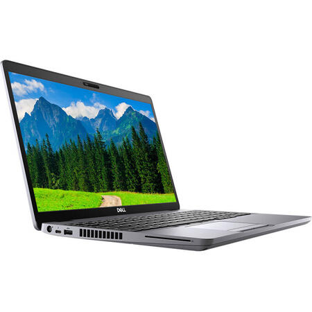 Laptop DELL 15.6'' Latitude 5510 (seria 5000), FHD, Intel Core i5-10310U, 8GB DDR4, 512GB SSD, GMA UHD, Win 10 Pro, Grey