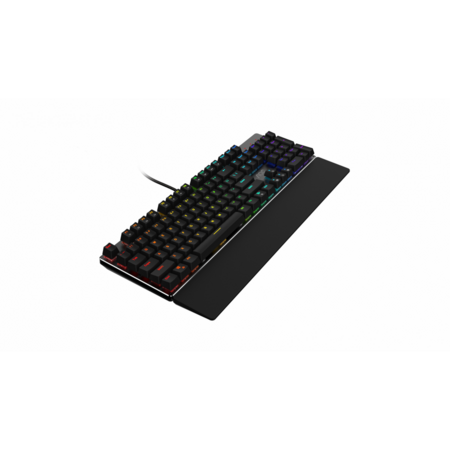 Tastatura gaming mecanica AOC GK500, iluminare RGB, Switch Outemu Red, layout US Int, Negru