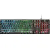 Tastatura gaming Trust GXT 835 Azor, Iluminare RGB, Negru