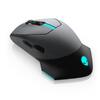 Dell Mouse gaming wireless Alienware 610M, Moon Grey