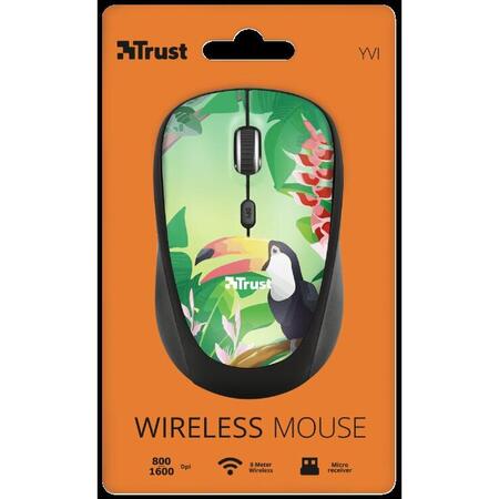 Trust Yvi Wireless Mouse - toucan