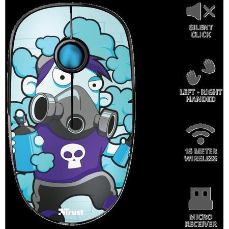 Trust Sketch Silent Click Wi Mouse blue