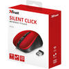 Trust Mydo Silent Click Wi Mouse Red