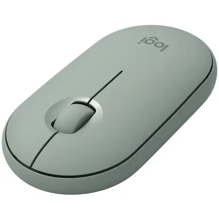 Mouse wireless Logitech Pebble M350, Eucalipt