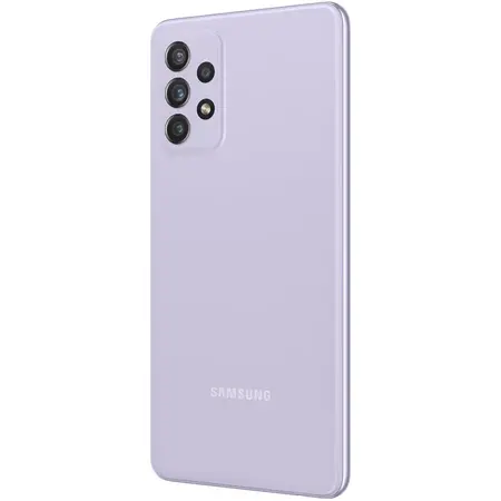 Telefon mobil Samsung Galaxy A72, Dual SIM, 128GB, 6GB RAM, 4G, Light Violet