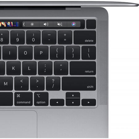 Laptop Apple 13.3'' MacBook Pro 13 Retina with Touch Bar, Apple M1 chip (8-core CPU), 16GB, 256GB SSD, Apple M1 8-core GPU, macOS Big Sur, Space Grey, INT keyboard