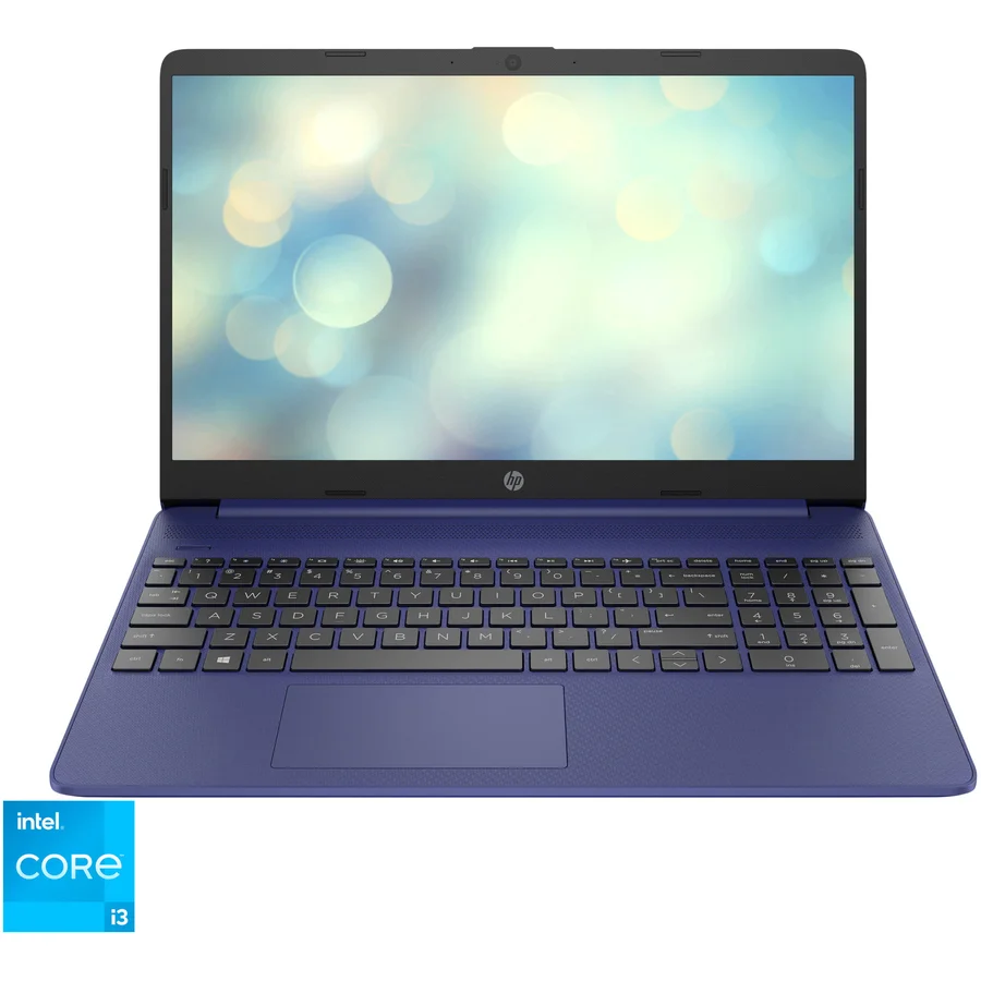 Laptop HP 15s-fq2022nq cu procesor Intel® Core™ i3-1115G4 pana la 4.10 GHz, 15.6, Full HD, 8GB, 512GB SSD, Intel® UHD Graphics, Free DOS, INDIGO Blue,