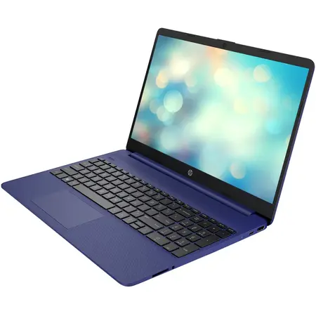 Laptop HP 15s-fq2022nq cu procesor Intel® Core™ i3-1115G4 pana la 4.10 GHz, 15.6", Full HD, 8GB, 512GB SSD, Intel® UHD Graphics, Free DOS, INDIGO Blue,