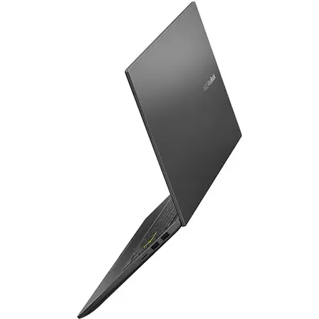 Laptop ultraportabil ASUS VivoBook 14 K413EA cu procesor Intel® Core™ i5-1135G7 pana la 4.20 GHz, 14", Full HD, 8GB, 512GB SSD, Intel Iris Xᵉ Graphics, Free DOS, Indie Black