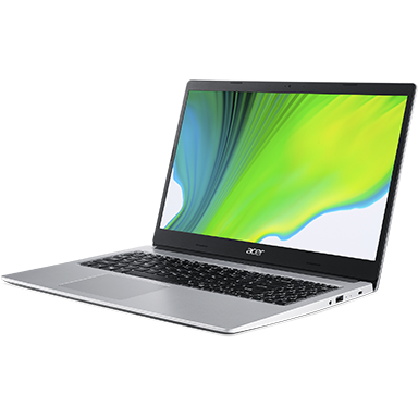 Laptop Acer Aspire 3 A315-23G cu procesor AMD Ryzen 5 3500U pana la 3.70 GHz, 15.6", Full HD, 8GB, 256GB SSD, AMD Radeon Graphics, No OS, Silver