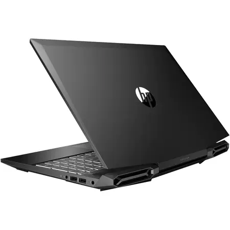 Laptop Gaming HP Pavilion 15-dk1049nq cu procesor Intel® Core™ i5-10300H pana la 4.50 GHz, 15.6", Full HD, 144Hz, 16GB, 512GB SSD, Nvidia GeForce RTX 2060 6GB Max-Q, Free DOS, Shadow Black