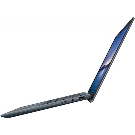 Laptop ultraportabil ASUS ZenBook 14 Ultralight UX435EAL cu procesor Intel® Core™ i7-1165G7 pana la 4.70 GHz, 14", Full HD, 8GB, 512GB SSD + 32GB Intel® Optane™, Intel® Iris Xe Graphics, Windows 10 Home, Pine Grey