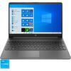 Laptop HP 15s-fq2020nq cu procesor Intel® Core™ i3-1115G4 pana la 4.10 GHz, 15.6", Full HD, 8GB, 256GB SSD, Intel® UHD Graphics, Windows 10 Home S, Grey