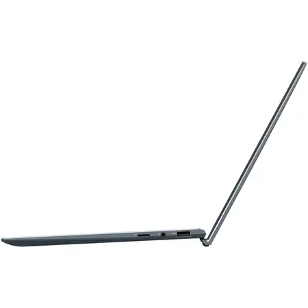 Laptop ultraportabil ASUS ZenBook 14 UX435EG cu procesor Intel® Core™ i5-1135G7 pana la 4.20 GHz, 14", Full HD, 8GB, 512GB SSD, NVIDIA® GeForce® MX450 2GB, Windows 10 Home, Pine Grey