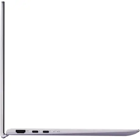 Laptop ultraportabil ASUS ZenBook 14 UX435EG cu procesor Intel® Core™ i7-1165G7 pana la 4.70 GHz, 14", Full HD, 16GB, 512GB SSD, NVIDIA® GeForce® MX450 2GB, Windows 10 Pro, Lilac Mist