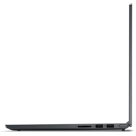 Laptop ultraportabil Lenovo Yoga Slim 7 15ITL05 cu procesor Intel Core i7-1165G7 pana la 4.70 GHz, 15.6", Full HD, 16GB, 1TB SSD, Intel Iris Xe Graphics, Windows 10 Home, Slate Grey