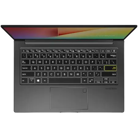 Laptop ultraportabil ASUS VivoBook S13 S333EA cu procesor Intel® Core™ i5-1135G7 pana la 4.20 GHz, 13.3", Full HD, 8GB, 512GB SSD, Intel Iris Xᵉ Graphics, No OS, Indie Black
