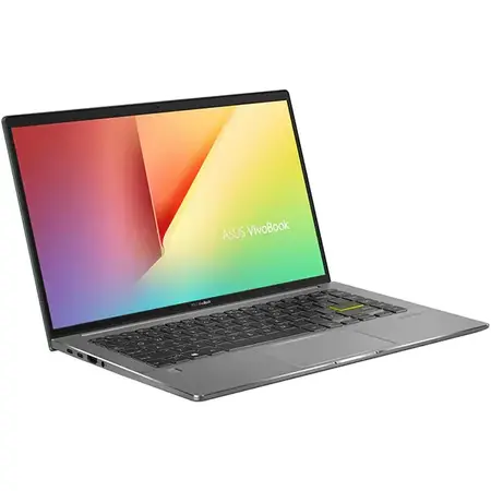 Laptop ultraportabil ASUS VivoBook S14 S435EA cu procesor Intel® Core™ i7-1165G7 pana la 4.70 GHz, 14", Full HD, 16GB. 512GB SSD, Intel® Iris Xe Graphics, Windows 10 Home, Deep Green
