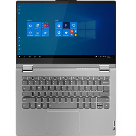Ultrabook Lenovo 14'' ThinkBook 14s Yoga ITL, FHD IPS Touch, Intel Core i5-1135G7, 8GB DDR4, 256GB SSD, Intel Iris Xe, Win 10 Pro, Mineral Grey