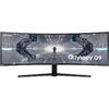 Monitor LED Samsung Gaming Odyssey G9 LC49G95TSSRXEN Curbat 49 inch 1 ms Alb HDR G-Sync & FreeSync Premium Pro 240 Hz