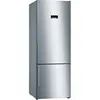 Combina frigorifica Bosch KGN56XIDP, 505 l, Clasa D, NoFrost, VitaFresh, H 193 cm, Inox antiamprenta