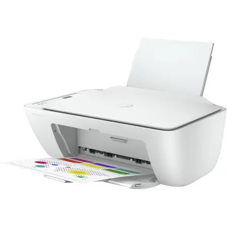 Multifunctional inkjet color HP Deskjet 2710 All-in-One, eligibil HP Instant Ink, Wireless, A4, Alb