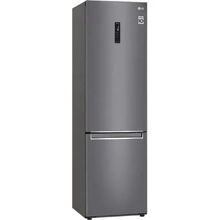 Combina frigorifica LG GBB62DSHMN, No Frost, WiFi, 384 l, H 203 cm, Clasa E, Inox