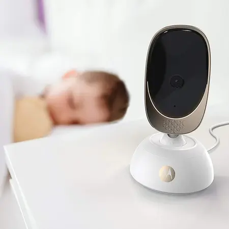 Sistem video monitorizare bebelusi Motorola Comfort45 Connect Digital + Wi-Fi, HD, termometru, infrarosu