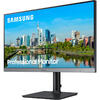 Monitor LED Samsung LF24T650FYRXEN 24 inch 5 ms Negru FreeSync 75 Hz