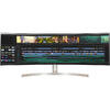 Monitor LED LG UltraWide 49WL95C-WE Curbat 49 inch 5 ms Alb HDR 60 Hz
