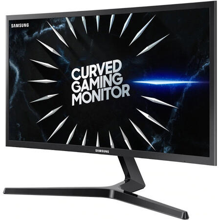 Monitor LED Samsung Gaming Odyssey LC24RG50FQRXEN Curbat 23.5 inch 4 ms Negru FreeSync 144 Hz
