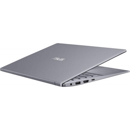 Ultrabook ASUS 14'' ZenBook 14 UM433IQ, FHD, AMD Ryzen 5 4500U, 8GB DDR4X, 512GB SSD, GeForce MX350 2GB, Win 10 Pro, Light Grey