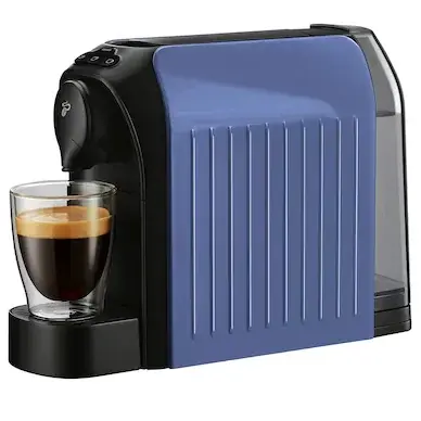 Espressor Tchibo Cafissimo easy Bluberry, 1250 W, 3 presiuni, 650 ml, Espresso, Caffe Crema, sertar capsule, Albastru