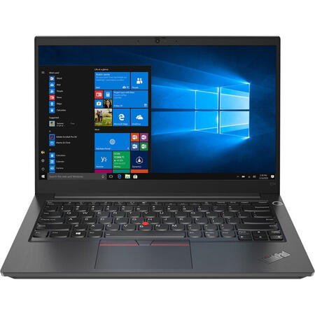 Laptop Lenovo 14'' ThinkPad E14 Gen 2, FHD IPS, Intel Core i3-1115G4, 8GB DDR4, 256GB SSD, GMA UHD, No OS, Black