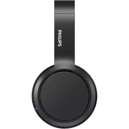 Wireless on ear headphones with mic, adjustable earshells and headband for optimal comfort, remote control for handsfree calls and music, 40mm speaker drivers, big, bold bass you can feel, flat and inward folding design for easy portability, battery up to