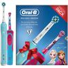 Set Periuta de dinti electrica Oral-B Pro 500 &  Periuta de dinti electrica Oral-B Vitality Frozen pentru copii