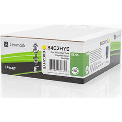 Toner Lexmark 84C2HYE yellow