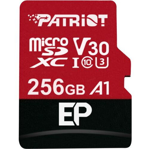 Card memorie EP Series 256GB MICRO SDXC V30, up to 100MB/s