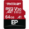 Patriot Card memorie EP Series 64GB MICRO SDXC V30, up to 100MB/s