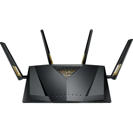Router Wireless RT-AX88U Dual-Band WiFi 6 (802.11ax) Tehnologie OFDMA Gigabit LAN+WAN