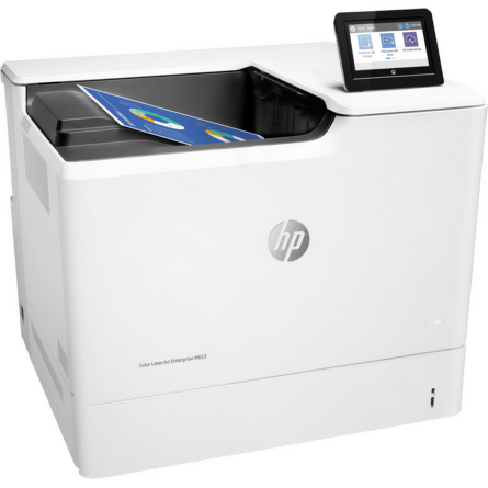 Imprimanta HP Color LaserJet Enterprise M653dn, laser, color, format A4, duplex, retea